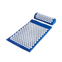 Pigmåtte Akupressur Med Pude Blå