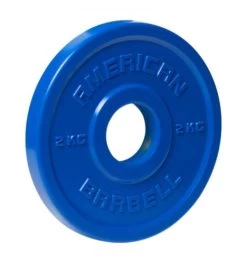 American Barbell 2 Kg Urethane Fractional Vægtskive - FitnessNyheder