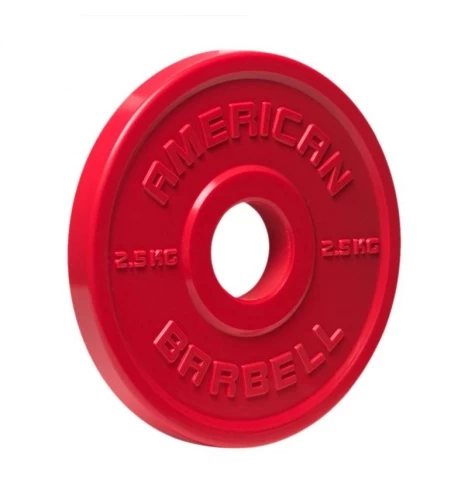 American Barbell 2,5 Kg Urethane Fractional Vægtskive - FitnessNyheder 3 American Barbell 2,5 Kg Urethane Fractional Vægtskive - FitnessNyheder