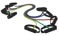 Aserve Bodytrainer Træningselastik Medium - FitnessNyheder