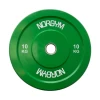 Norgym Ø50mm Bumper Plate 10kg Grøn
