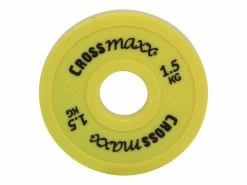 Crossmaxx ELITE Fractional Vægtskive 1,5 Kg Yellow - FitnessNyheder