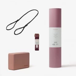 Equilibrium Yoga Bundle Old Rose - FitnessNyheder