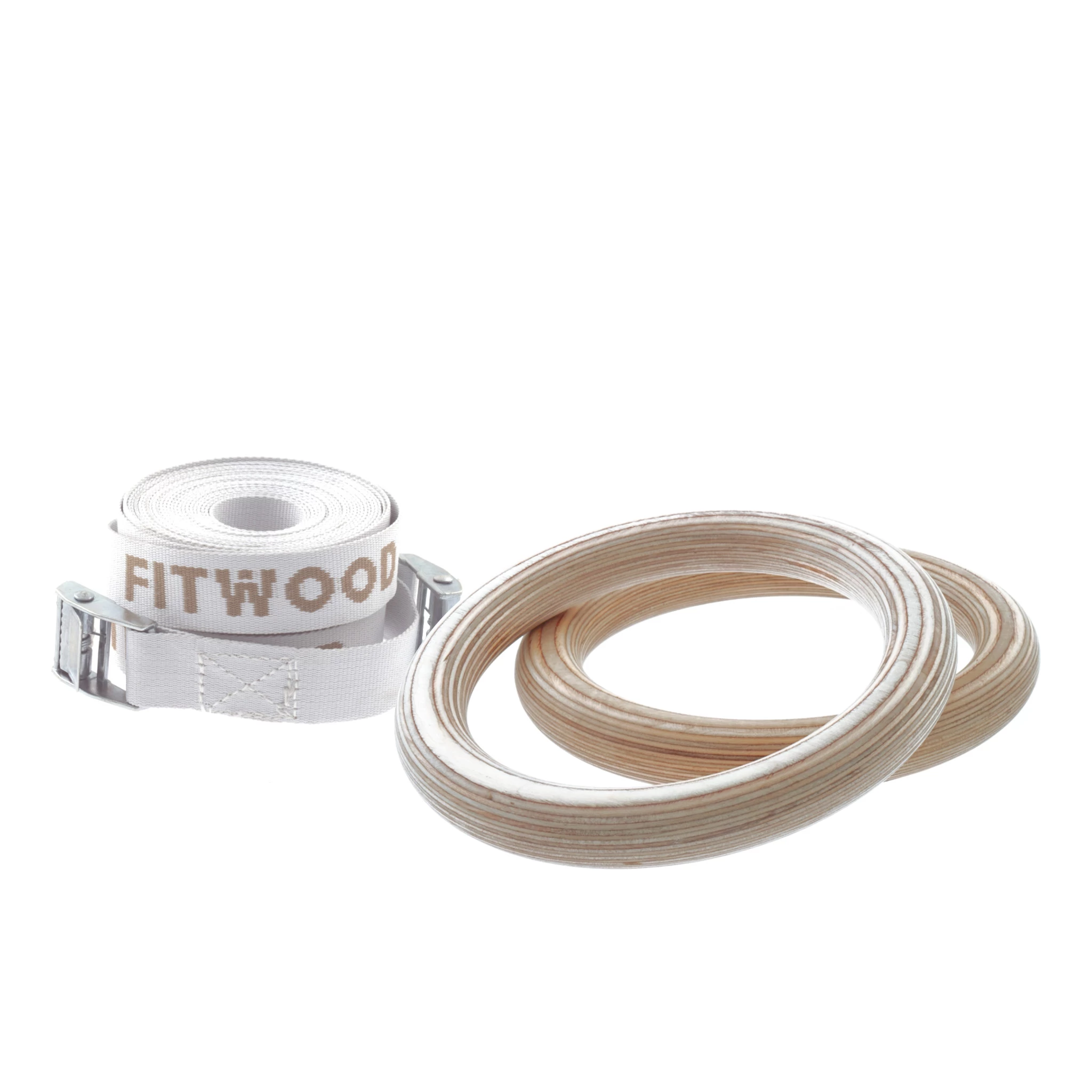 FitWood ULPU MINI Gymnastikringe 28mm - Træ Overflade / Hvid Strop - FitnessNyheder 3 FitWood ULPU MINI Gymnastikringe 28mm - Træ Overflade / Hvid Strop - FitnessNyheder