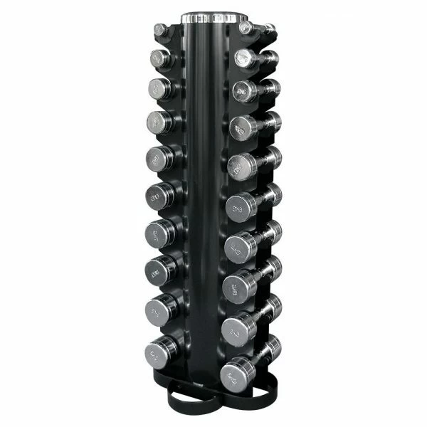 Håndvægtstativ Med Krom Håndvægte 1-10kg 3 Håndvægtstativ Med Krom Håndvægte 1-10kg