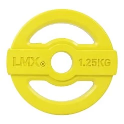 LMX. Studio Bodypump Vægtskive 1,25 Kg Gul - FitnessNyheder