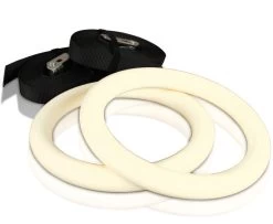 Odin Crossfit ABS Gymnastikringe Plast - Hvid - FitnessNyheder