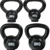 Odin Kettlebell Støbejern PAKKETILBUD (2, 4, 6, 8kg) - FitnessNyheder 1 Odin Kettlebell Støbejern PAKKETILBUD (2, 4, 6, 8kg) - FitnessNyheder -Muskelmester Odin Kettlebell Stoebejern PAKKETILBUD 2468kg 2