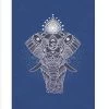 Odin Bohemian Elephant Yogamåtte 0,8cm - FitnessNyheder -Muskelmester Odin Ruskind TPE Yogamaatte 180 x 61 x 15 cm BlueElephant