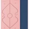 Odin Dual Pink/Blue TPE Yogamåtte 0,6cm - FitnessNyheder -Muskelmester Odin TPE Yogamaatte 183 x 61 x 06 cm BlaaPink