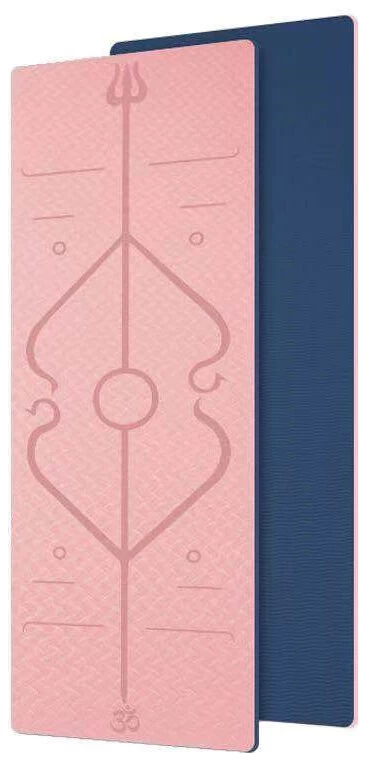 Odin Dual Pink/Blue TPE Yogamåtte 0,6cm - FitnessNyheder 3 Odin Dual Pink/Blue TPE Yogamåtte 0,6cm - FitnessNyheder