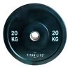 Titan Life Rubber Bumper Plate 20 Kg Vægtskive - FitnessNyheder