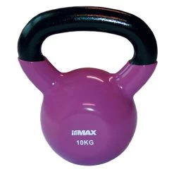 Titan Life Vinyl Kettlebell 10kg Lilla - FitnessNyheder