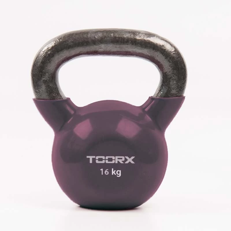 Toorx Vinyl Kettlebell - 16 Kg - FitnessNyheder 3 Toorx Vinyl Kettlebell - 16 Kg - FitnessNyheder