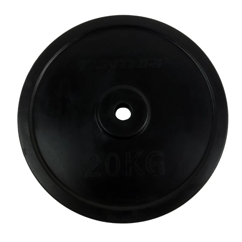 Tunturi Gummi Vægtskive 20 Kg - FitnessNyheder 3 Tunturi Gummi Vægtskive 20 Kg - FitnessNyheder