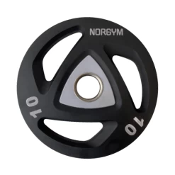 Norgym Club Ø50mm Vægtskive 10kg Grå