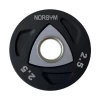 Norgym Club Ø50mm Vægtskive 2,5kg Grå 2 Norgym Club Ø50mm Vægtskive 2,5kg Grå -Muskelmester Vaegtskive PU 2 5kg Norgym
