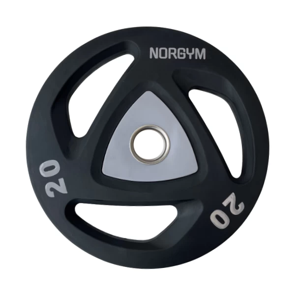 Norgym Club Ø50mm Vægtskive 20kg Grå 3 Norgym Club Ø50mm Vægtskive 20kg Grå