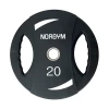 Norgym Pro Ø50mm Vægtskive 20 Kg -Muskelmester Vaegtskive PU pro 20kg Norgym