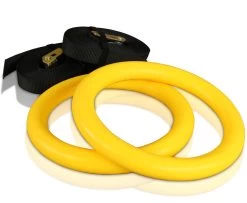 Odin Crossfit ABS Gymnastikringe Plast - Gul - FitnessNyheder