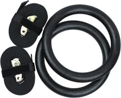 Odin Crossfit ABS Gymnastikringe Plast - Sort - FitnessNyheder